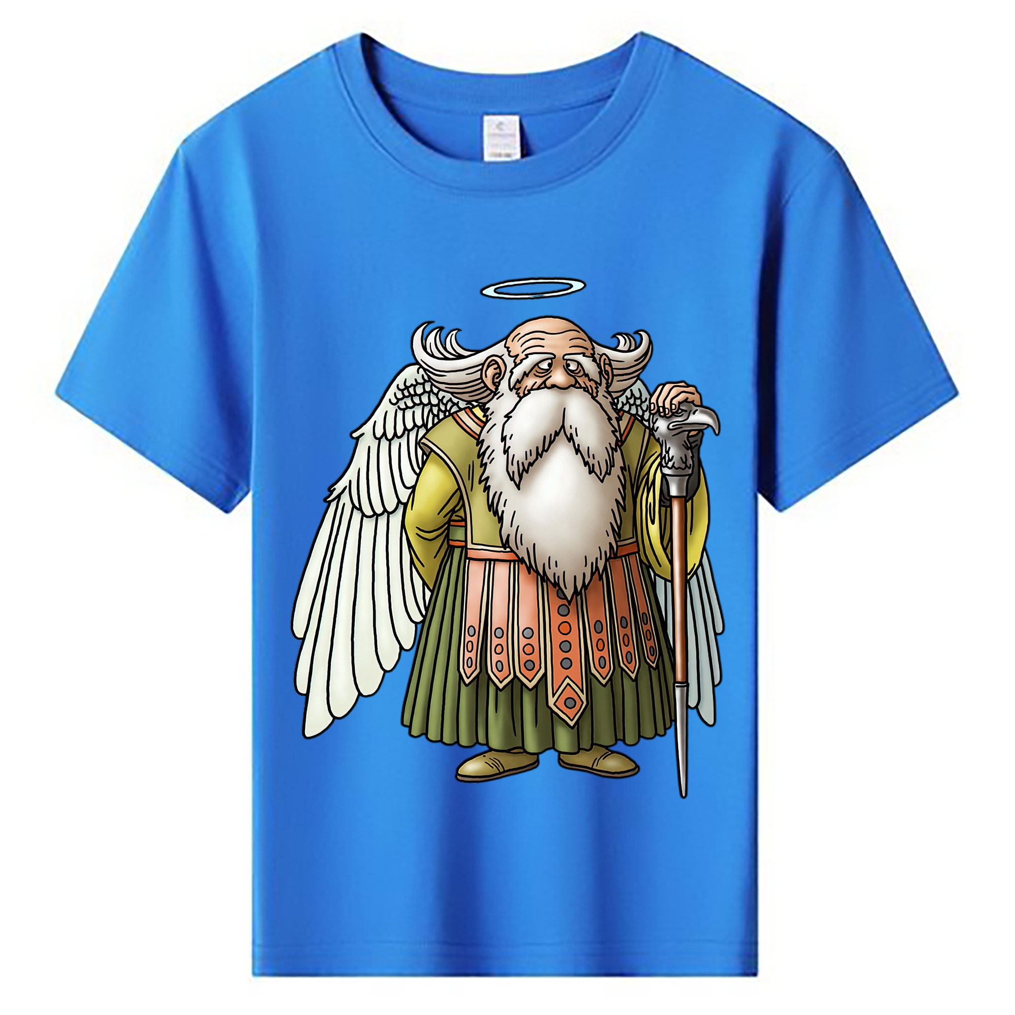 （画像用） ドラゴンクエスト Doragon Kuesuto Dragon Quest 綿100％キッズTシャツ（フロントプリント）
